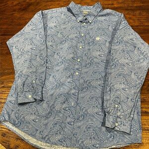 Cinch Blue Patterned Shirt